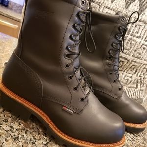 Red Wing Shoes Loggermax safety toe boots